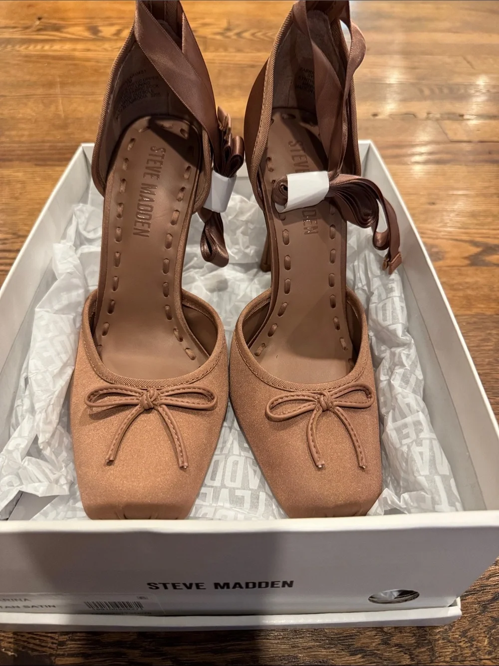 Steve Madden satin finish